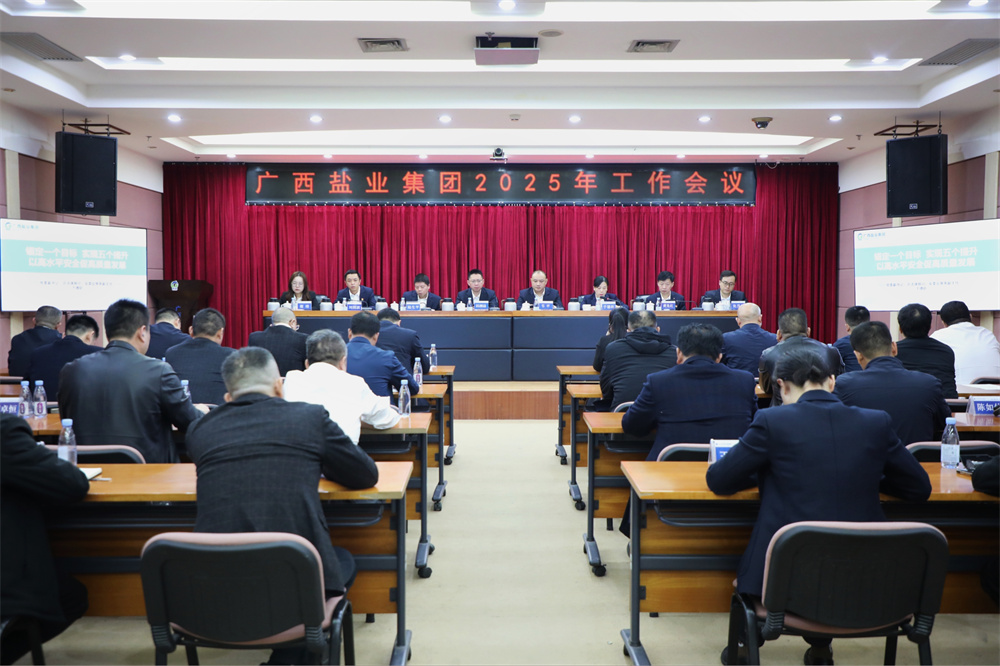 廣西鹽業集團召開2025年工作會議